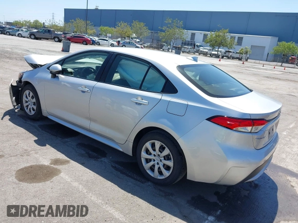 2020 Toyota Corolla LE with VIN JTDEPRAE9LJ020990, listed as a IAAI auction lot 42087507 with 54,314 mi miles and . Bid and sale history available at DreamBid. Image 3.