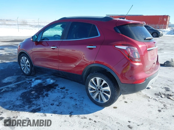 2018 Buick Encore Preferred with VIN KL4CJASB1JB624565, listed as a IAAI auction lot 41642440 with 89,419 mi miles and . Bid and sale history available at DreamBid. Image 3.