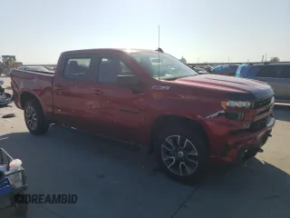 2021 Chevrolet Silverado 1500 RST with VIN 3GCUYEED6MG447694, listed as a Copart auction lot 52414595 with 84,146 mi miles and Salvage Title. Bid and sale history available at DreamBid. Image 4.