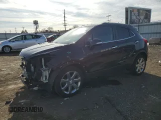 2016 Buick Encore Leather with VIN KL4CJCSB1GB587571, listed as a Copart auction lot 43943875 with 149,424 mi miles and Salvage Title. Bid and sale history available at carsss.com. Image 1.