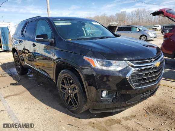 2021 Chevrolet Traverse Premier with VIN 1GNEVKKW8MJ250047, listed as a Copart auction lot 47120965 with 40,468 mi miles and Salvage Title. Bid and sale history available at carsss.com. Image 4.