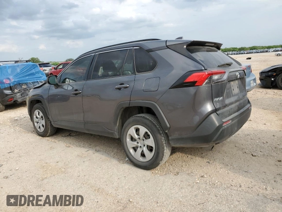 2019 Toyota RAV4 LE with VIN JTMH1RFV4KD019458, listed as a Copart auction lot 54262545 with 98,433 mi miles and Salvage Title. Bid and sale history available at carsss.com. Image 2.