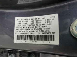 2016 Honda Accord Sedan LX with VIN 1HGCR2F31GA139236, listed as a Copart auction lot 51863985 with 25,598 mi miles and Salvage Title. Bid and sale history available at carsss.com. Image 13.