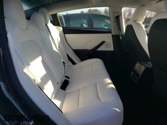 2024 Tesla Model 3 with VIN 5YJ3E1EA2RF859983, listed as a Copart auction lot 48044865 with 2,277 mi miles and Salvage Title. Bid and sale history available at DreamBid. Image 10.