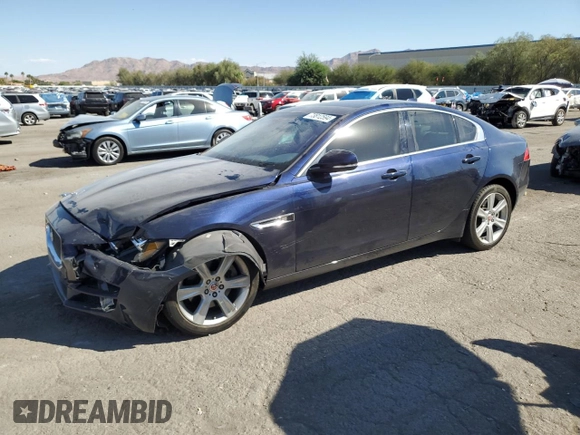2017 Jaguar XE 25t Prestige with VIN SAJAE4BG8HA952596, listed as a Copart auction lot 73812594 with 48,109 mi miles and Salvage Title. Bid and sale history available at carsss.com. Image 1.