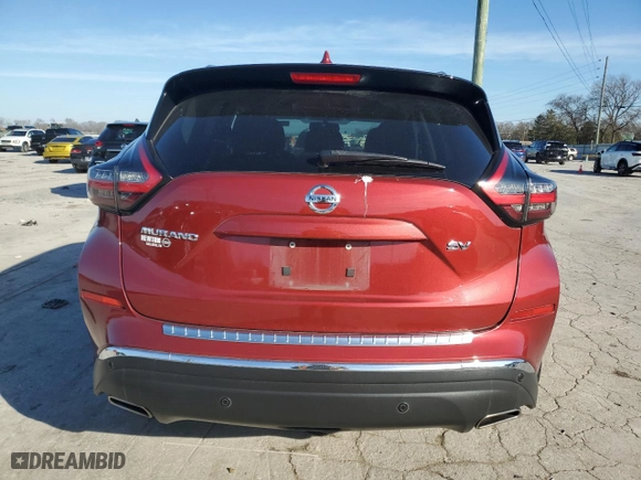 2019 Nissan Murano SV with VIN 5N1AZ2MJ7KN143019, listed as a Copart auction lot 43336285 with 63,473 mi miles and Salvage Title. Bid and sale history available at carsss.com. Image 6.