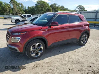2024 Hyundai Venue Limited with VIN KMHRC8A30RU324332, listed as a Copart auction lot 62459505 with 208 mi miles and Non repairable. Bid and sale history available at DreamBid. Image 1.