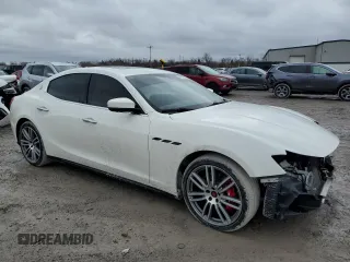 2017 Maserati Ghibli S Q4 с VIN ZAM57RTS4H1232007, выставлен на аукционе Copart как лот 47345505 с пробегом 93 978 миль миль и Списание • Salvage title. История ставок и продаж доступна на DreamBid. Изображение 4.