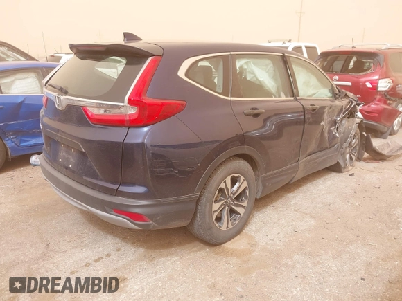2019 Honda CR-V LX with VIN 2HKRW5H35KH416522, listed as a IAAI auction lot 41799146 with 105,530 mi miles and . Bid and sale history available at DreamBid. Image 4.