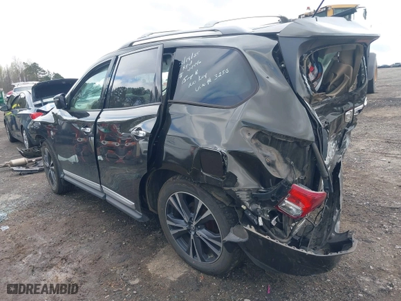 2017 Nissan Pathfinder S with VIN 5N1DR2MM5HC623250, listed as a IAAI auction lot 41867920 with 82,861 mi miles. Bid and sale history available at carsss.com. Image 3.