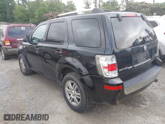 2009 Mercury Mariner Premier with VIN 4M2CU97749KJ15320, listed as a IAAI auction lot 42450753 with 182,172 mi miles and . Bid and sale history available at DreamBid. Image 3.