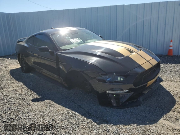 2022 Ford Mustang GT with VIN 1FA6P8CF2N5117373, listed as a Copart auction lot 53299765 with 46,023 mi miles and Non Repairable. Bid and sale history available at carsss.com. Image 4.