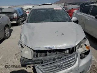 2007 Kia Spectra EX with VIN KNAFE121875442865, listed as a Copart auction lot 46743325 with 82,267 mi miles and Salvage Title. Bid and sale history available at carsss.com. Image 5.