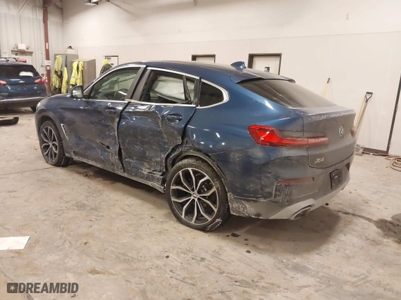 2023 BMW X4 xDrive30i with VIN 5UX33DT01P9R31277, listed as a IAAI auction lot 41618617 with 23,952 mi miles. Bid and sale history available at carsss.com. Image 3.