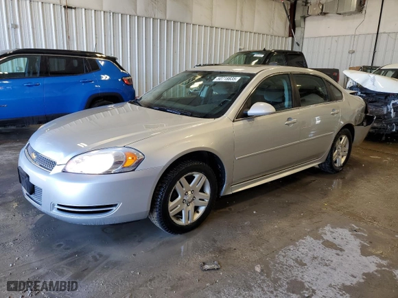 2012 Chevrolet Impala LT Fleet with VIN 2G1WG5E34C1280710, listed as a Copart auction lot 50718835 with 151,738 mi miles and Non Repairable. Bid and sale history available at carsss.com. Image 1.