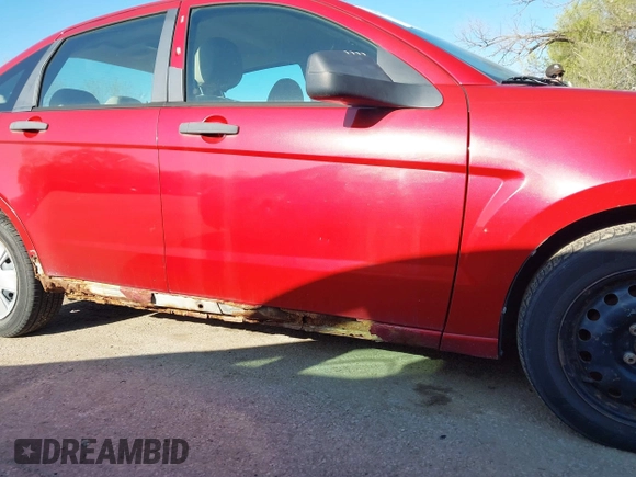 2010 Ford Focus S with VIN 1FAHP3ENXAW238107, listed as a IAAI auction lot 41974240 with 123,777 mi miles and . Bid and sale history available at carsss.com. Image 6.