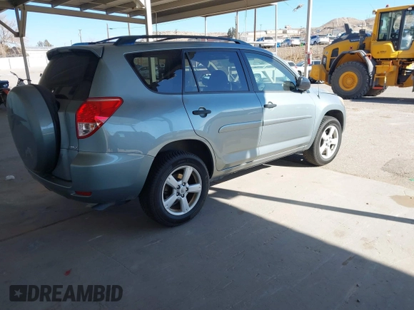 2007 Toyota RAV4 with VIN JTMBK33VX76026138, listed as a IAAI auction lot 41074208 with 73,260 mi miles. Bid and sale history available at carsss.com. Image 4.