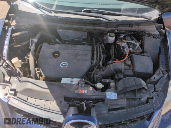 2010 Mazda CX-7 Sport with VIN JM3ER2W58A0309525, listed as a Copart auction lot 52042445 with 121,325 mi miles and Salvage Title. Bid and sale history available at DreamBid. Image 12.