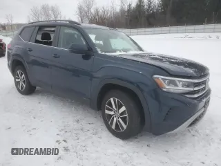 2021 Volkswagen Atlas SE z VIN 1V2LP2CA2MC559089, wystawiony jako Copart lot #43251325 z przebiegiem 60 630 mil mil oraz Szkody całkowita. Historia ofert i sprzedaży dostępna na DreamBid. Obrazek 4.