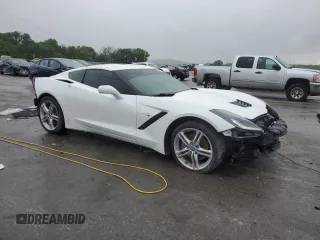 2017 Chevrolet Corvette 1LT with VIN 1G1YA2D77H5116807, listed as a Copart auction lot 55170335 with 94,591 mi miles and Salvage title. Bid and sale history available at DreamBid. Image 4.