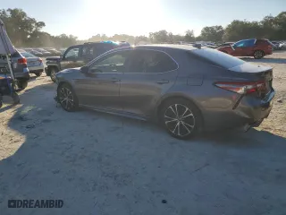 2019 Toyota Camry LE with VIN 4T1B11HK0KU184235, listed as a Copart auction lot 85879974 with 39,799 mi miles and Non Repairable. Bid and sale history available at carsss.com. Image 2.