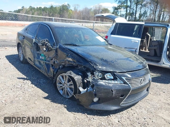 2014 Lexus ES 350 with VIN JTHBK1GG6E2087733, listed as a IAAI auction lot 41872498 with 191,347 mi miles. Bid and sale history available at carsss.com. Image 1.