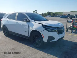 2023 Chevrolet Equinox LS z VIN 3GNAXHEG7PL148946, wystawiony jako IAAI lot #42075672 z przebiegiem 39 300 mil mil oraz . Historia ofert i sprzedaży dostępna na DreamBid. Obrazek 1.