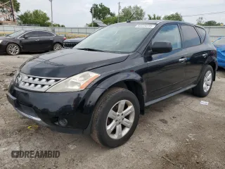2006 Nissan Murano SL with VIN JN8AZ08T46W415597, listed as a Copart auction lot 60220335 with 134,013 mi miles and Salvage title. Bid and sale history available at DreamBid. Image 1.