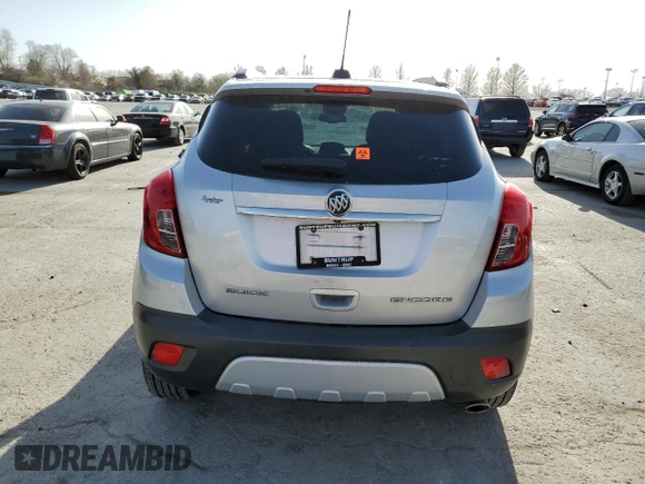 2015 Buick Encore with VIN KL4CJASB9FB229086, listed as a Copart auction lot 49654735 with 87,189 mi miles and Salvage Title. Bid and sale history available at carsss.com. Image 6.