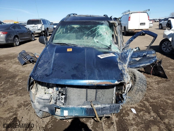 2003 Jeep Grand Cherokee Laredo with VIN 1J4GW48S93C591873, listed as a Copart auction lot 46839785 with 221,922 mi miles and Salvage Title. Bid and sale history available at carsss.com. Image 5.