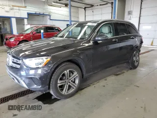 2022 Mercedes-Benz GLC 300 with VIN W1N0G8EB4NV331493, listed as a Copart auction lot 52178915 with 24,094 mi miles and Salvage Title. Bid and sale history available at DreamBid. Image 1.