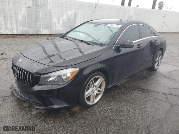 2014 Mercedes-Benz CLA-Class CLA 250 with VIN WDDSJ4EB7EN152056, listed as a Copart auction lot 48942515 with NaN miles and Salvage Title. Bid and sale history available at carsss.com. Image 1.