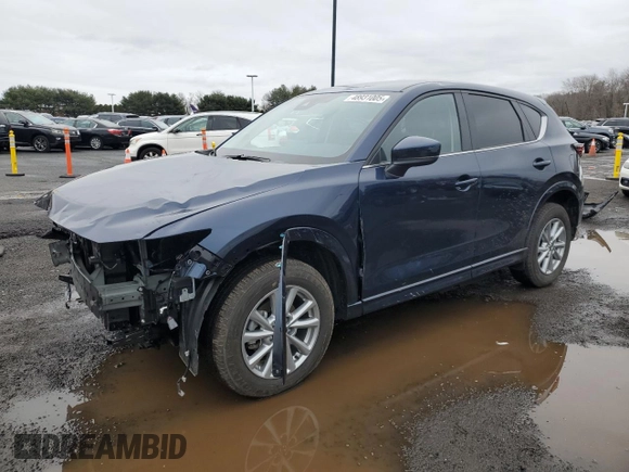 2024 Mazda CX-5 S Select with VIN JM3KFBBM0R0385583, listed as a Copart auction lot 48931005 with 19,220 mi miles and Salvage Title. Bid and sale history available at carsss.com. Image 1.