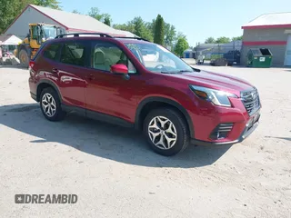 2024 Subaru Forester Premium with VIN JF2SKACC7RH488751, listed as a IAAI auction lot 42400960 with 5,112 mi miles and . Bid and sale history available at DreamBid. Image 1.