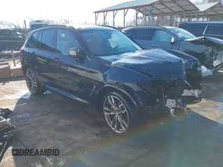 2020 BMW X3 M40i with VIN 5UXTY9C09L9B70381, listed as a IAAI auction lot 41318037 with 54,379 mi miles and . Bid and sale history available at DreamBid. Image 1.