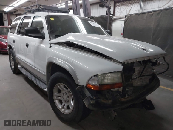 2002 Dodge Durango z VIN 1B4HR58N62F100400, wystawiony jako IAAI lot #41384129 z przebiegiem 125 338 mil mil oraz . Historia ofert i sprzedaży dostępna na DreamBid. Obrazek 1.