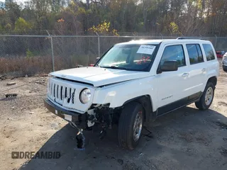 2016 Jeep Patriot Sport SE with VIN 1C4NJPBAXGD726730, listed as a IAAI auction lot 38298268 with 95,716 mi miles and . Bid and sale history available at carsss.com. Image 17.