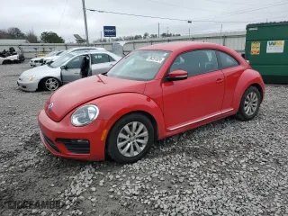 2019 Volkswagen Beetle S with VIN 3VWFD7AT8KM716447, listed as a Copart auction lot 86291524 with 105,893 mi miles and Salvage Title. Bid and sale history available at carsss.com. Image 1.