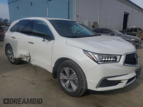 2020 Acura MDX with VIN 5J8YD4H38LL051215, listed as a Copart auction lot 46155855 with 29,984 mi miles and Salvage Title. Bid and sale history available at carsss.com. Image 4.