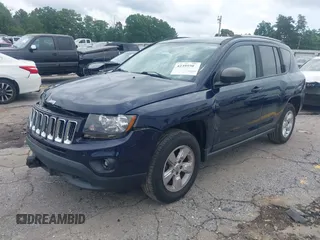 2016 Jeep Compass Sport with VIN 1C4NJCBB5GD761063, listed as a IAAI auction lot 42395903 with 122,102 mi miles and . Bid and sale history available at DreamBid. Image 17.