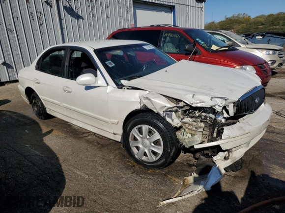 2004 Hyundai Sonata with VIN KMHWF25H14A007148, listed as a Copart auction lot 75950614 with 0 mi miles and Salvage Title. Bid and sale history available at carsss.com. Image 4.