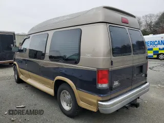 2001 Ford Econoline Cargo Recreational with VIN 1FDPE24L51HB59174, listed as a Copart auction lot 84857404 with 129,690 mi miles and Salvage Title. Bid and sale history available at DreamBid. Image 2.