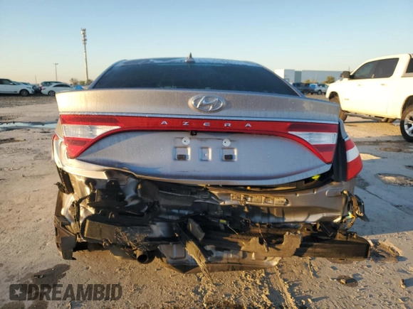 2016 Hyundai Azera with VIN KMHFG4JG8GA569641, listed as a Copart auction lot 48692095 with 81,532 mi miles and Salvage title. Bid and sale history available at DreamBid. Image 6.