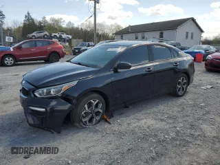 2019 Kia Forte LXS with VIN 3KPF24AD4KE018413, listed as a Copart auction lot 53357285 with 53,937 mi miles and Salvage Title. Bid and sale history available at DreamBid. Image 1.