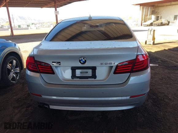 2013 BMW 5 Series 528i with VIN WBAXG5C56DDY36275, listed as a IAAI auction lot 41881102 with 104,022 mi miles and . Bid and sale history available at carsss.com. Image 16.