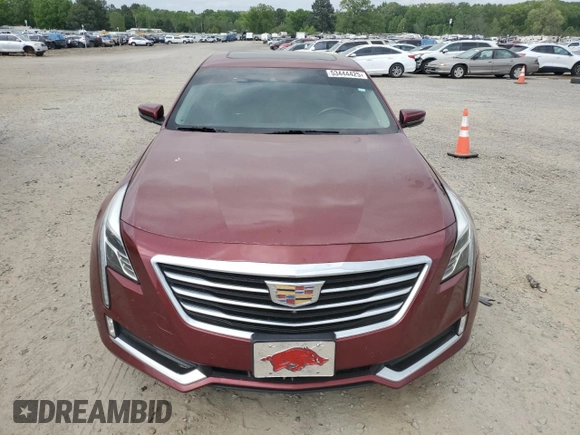 2017 Cadillac CT6 Luxury AWD with VIN 1G6KD5RS3HU137360, listed as a Copart auction lot 53444425 with 123,131 mi miles and Salvage title. Bid and sale history available at DreamBid. Image 5.