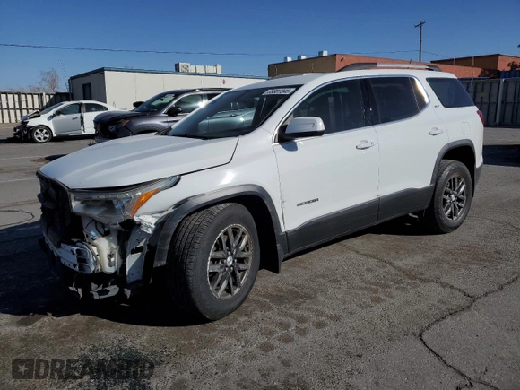 2018 GMC Acadia SLT with VIN 1GKKNMLA4JZ242698, listed as a Copart auction lot 89387345 with 62,513 mi miles and Salvage Title. Bid and sale history available at DreamBid. Image 1.