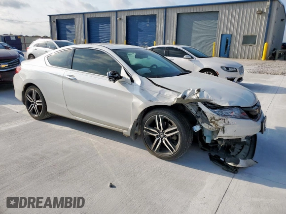 2016 Honda Accord Touring with VIN 1HGCT2B05GA007853, listed as a Copart auction lot 58066705 with 147,618 mi miles and Clean title. Bid and sale history available at DreamBid. Image 4.