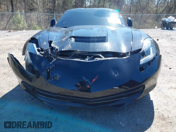 2016 Chevrolet Corvette 1LT with VIN 1G1YB2D77G5116429, listed as a IAAI auction lot 41608805 with 115,521 mi miles. Bid and sale history available at carsss.com. Image 6.
