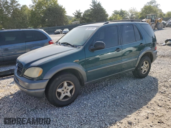 1998 Mercedes-Benz M-Class with VIN 4JGAB54E5WA051123, listed as a Copart auction lot 68814564 with 277,746 mi miles and Clean Title. Bid and sale history available at carsss.com. Image 1.